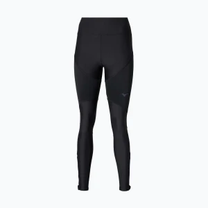 Legginsy do biegania damskie Mizuno Tech Thermal Charge Long black