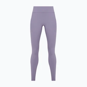 Legginsy do biegania damskie On Performance Winter mallow Różowy