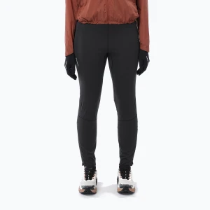Legginsy do biegania damskie Salomon Sense Softshell Tights deep black