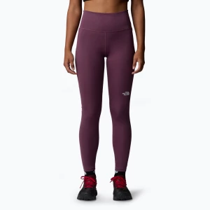 Legginsy do biegania damskie The North Face Mountain Athletics 25In Flex Tight midnight mauve