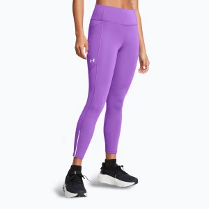 Legginsy do biegania damskie Under Armour Launch Ankle lavish/lavish/reflective