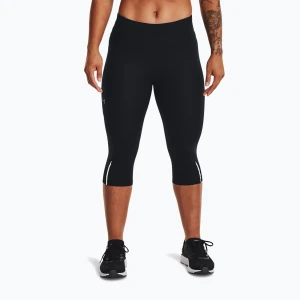 Legginsy do biegania damskie Under Armour Launch Capris black/black/reflective