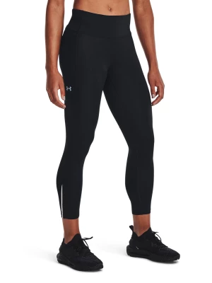 Legginsy do biegania damskie Under Armour UA Launch Ankle Tights - czarne