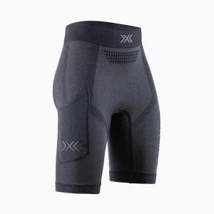 Legginsy do biegania damskie X-Bionic Xceed Run Tights x black/rhino grey