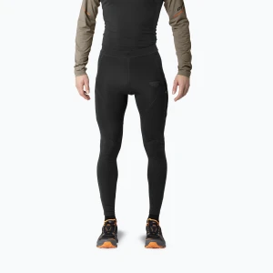 Legginsy do biegania męskie DYNAFIT Warm Ultra black out / 0730