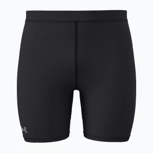 Legginsy do biegania męskie Under Armour Launch Half Tights black/black/metallic silver