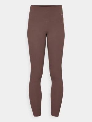 Legginsy do biegania Nike brązowy