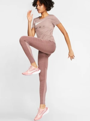 Legginsy do biegania Nike fioletowy