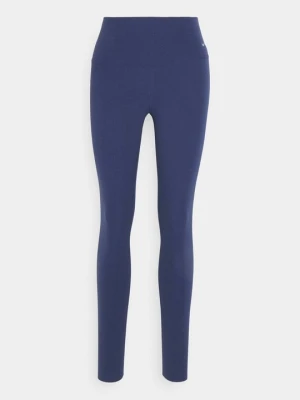 Legginsy do biegania Nike granatowy