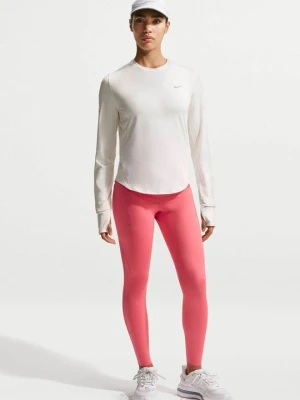 Legginsy do biegania Nike pomarańczowy