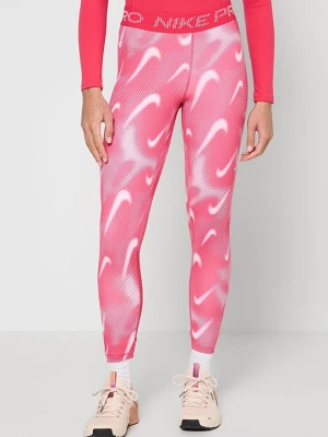 Legginsy do biegania Nike różowy