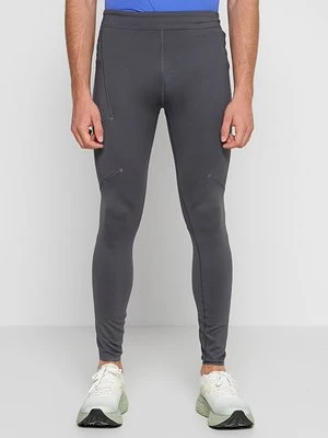 Legginsy do biegania On ciemnozielony