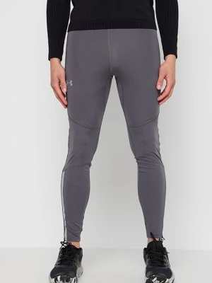 Legginsy do biegania Under Armour szary