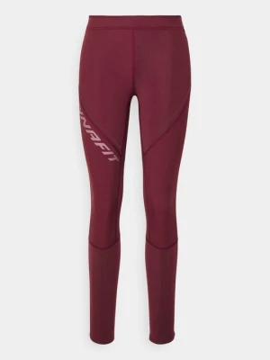 Legginsy Dynafit bordowy