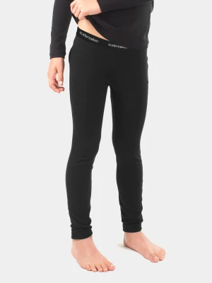 Legginsy dziecięce Icebreaker Kids 200 Oasis Leggings - black