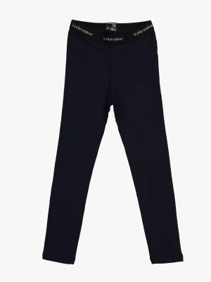 Legginsy dziecięce Icebreaker Kids 260 Tech Leggings - m.navy