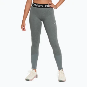 Zdjęcie produktu Legginsy dziecięce Nike Pro Dri-FIT carbon heather/white Szary