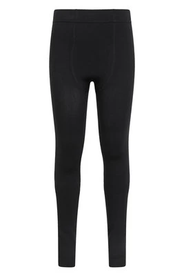 Legginsy dziecięce w technologii IsoTherm ze szczotkowanych włókien - Black Mountain Warehouse