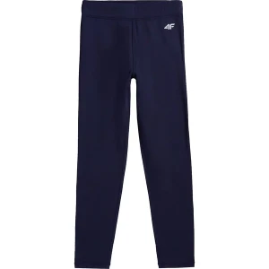 Legginsy dziewczęce HJZ21 JBIDD001A 4F