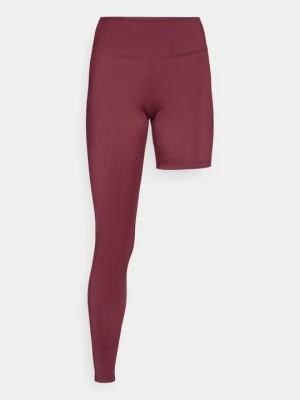 Legginsy Even&Odd Active By Zalando bordowy