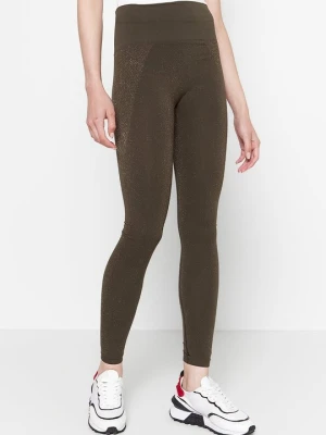 Legginsy Filippa K ciemnozielony
