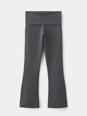 Legginsy flare antracytowy - Dzieci - - MANGO KIDS