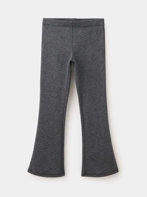 Legginsy flare w pepitkę antracytowy - Dzieci - MANGO KIDS