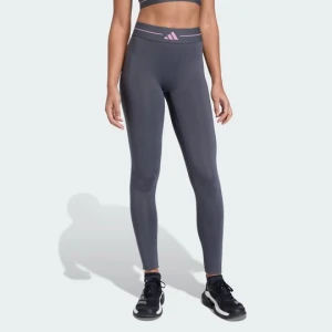 Legginsy Hyperglam 3-Stripes Full Length Adidas Grey Six