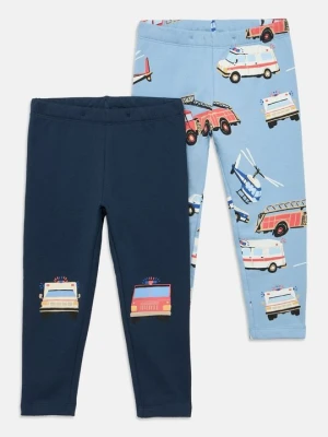Legginsy Lindex granatowy