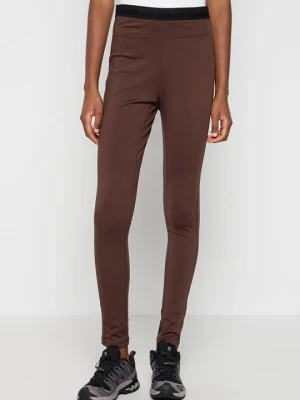 Legginsy LUHTA ciemnobrązowy