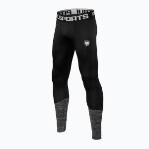 Legginsy męskie Pitbull Performance Small Logo black