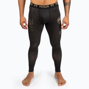 Legginsy męskie Venum Santa Muerte Dark Side Spats black/brown