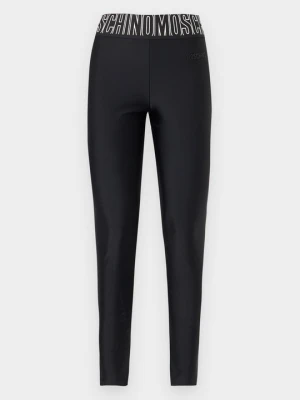 Legginsy MOSCHINO czarny