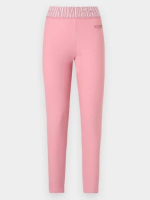 Legginsy MOSCHINO różowy