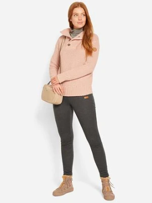 Legginsy na podszewce z polaru baranka bonprix