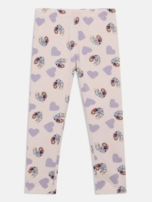 Legginsy NAME IT liliowy melanż