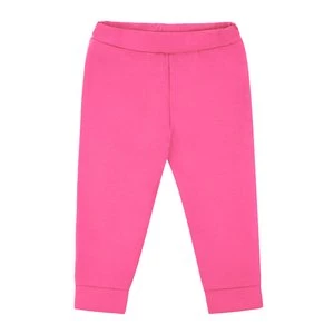 Legginsy niemowlęce z kokardkami Candy pink Ewa Collection