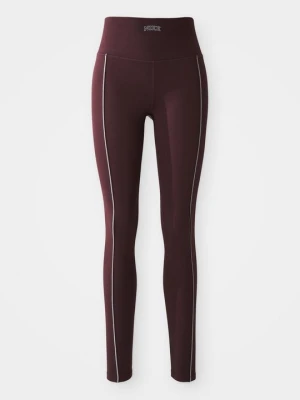 Legginsy Nike bordowy