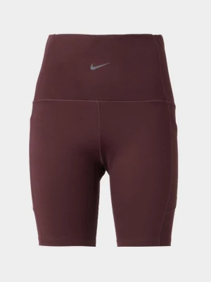 Legginsy Nike bordowy