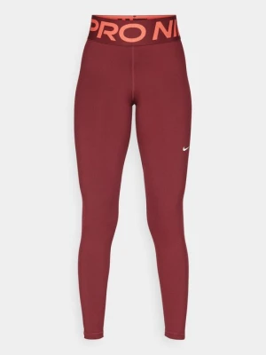 Legginsy Nike ciemnoczerwony