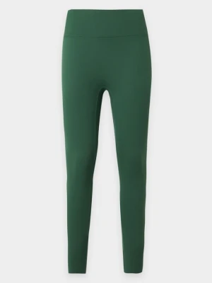 Legginsy Nike ciemnozielony