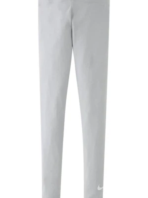 Legginsy Nike jasnoszary melanż