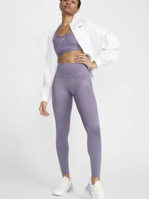 Legginsy Nike liliowy