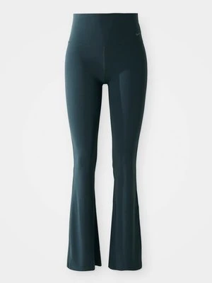 Legginsy Nike ciemnozielony