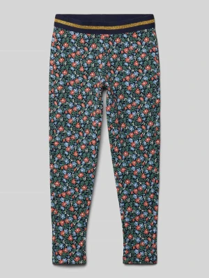 Legginsy o kroju regular fit z elastycznym pasem BLUE SEVEN