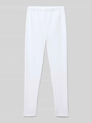 Legginsy o kroju regular fit z mieszanki bawełny s.Oliver RED LABEL