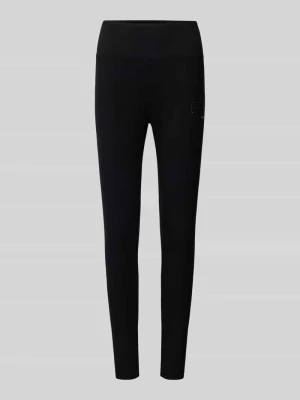 Legginsy o kroju skinny fit z detalem z logo EA7 Emporio Armani