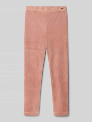 Legginsy o kroju skinny fit z detalem z logo Mayoral