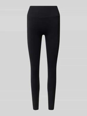 Legginsy o kroju skinny fit z szerokim, elastycznym pasem Stronger