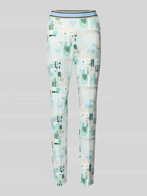 Legginsy o kroju slim fit z elastycznym pasem Marc Cain
